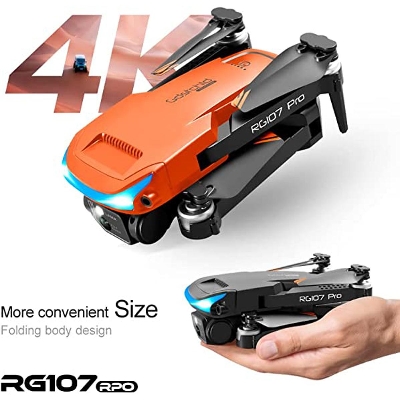 Picture of RC Drone 3 Side Obstacle Avoidance Device UAV HD 4K Dual Camera Optical Flow Positioning ESC Quadcopter Lens Mini Double Battery