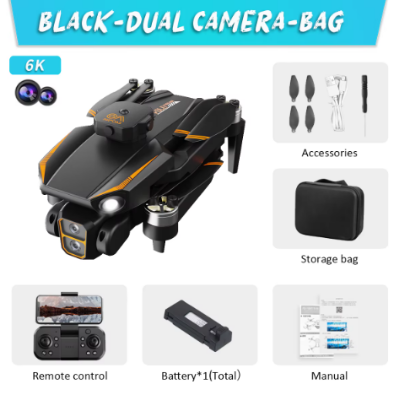 Picture of Obstacle Avoidance Sensor  Drone 4K Dual Camera Brushless Aerial Photography Quadcopter Optical Flow Positioning Drone Camera