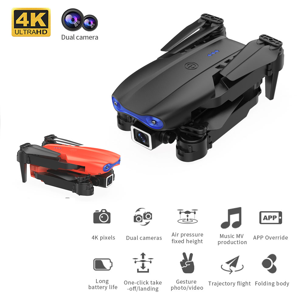 Picture of Brushless Motor Professional Rc Drone  4K Wide Angle HD Camera Height Fixed Remote Control Foldable Quadrotor Helicopter