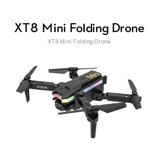 Picture of Drone XT8 Mini Drone with Lighting Dual Camera