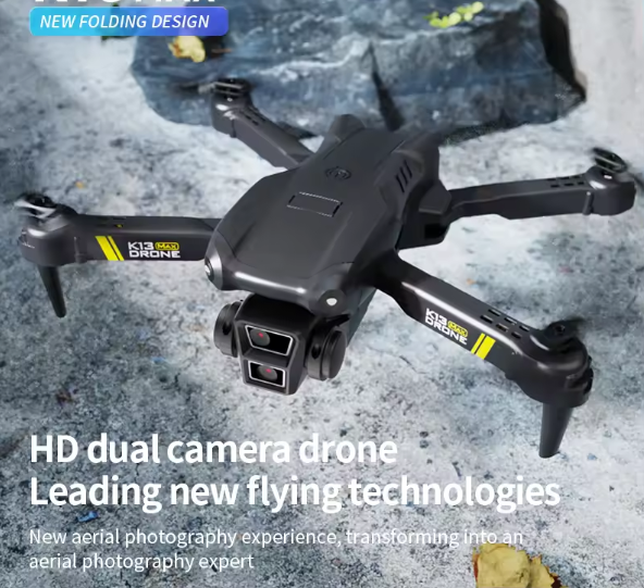 Picture of 2025 Drone 4K Wide Angle Dual Camera Foldable Helicopter WIFI FPV Altitude Hold RC Quadcopter DRONE DH