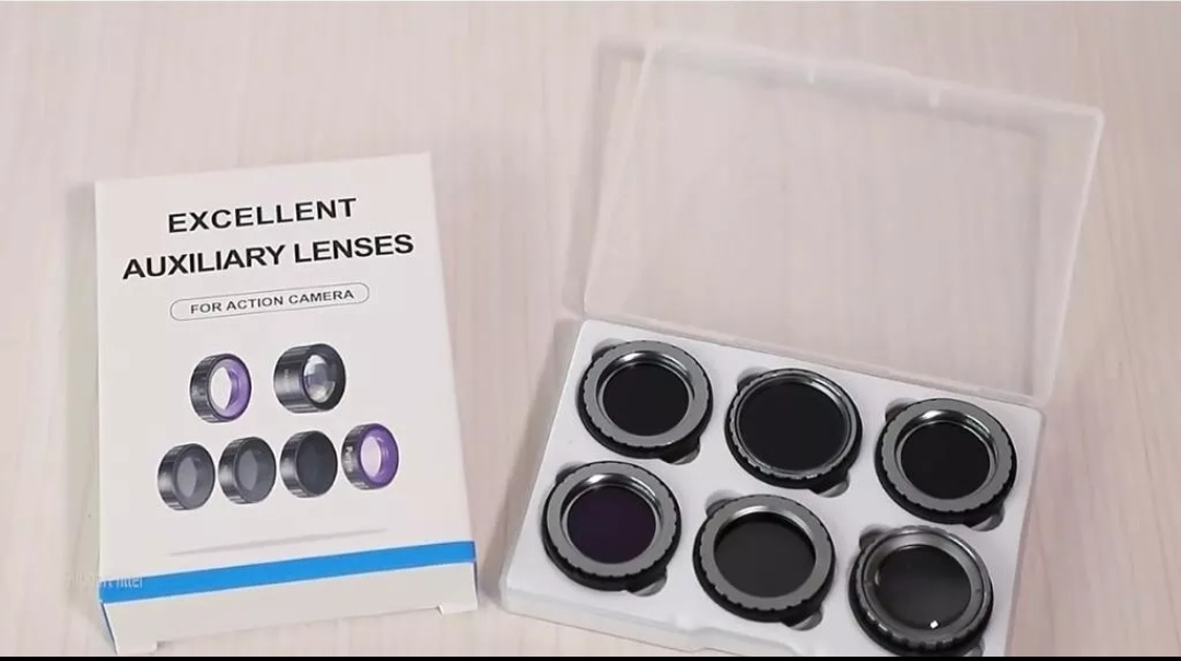 Picture of 6 Piece's Excellent Auxiliary Lenses for Ausek AT-S81TR Action Camera