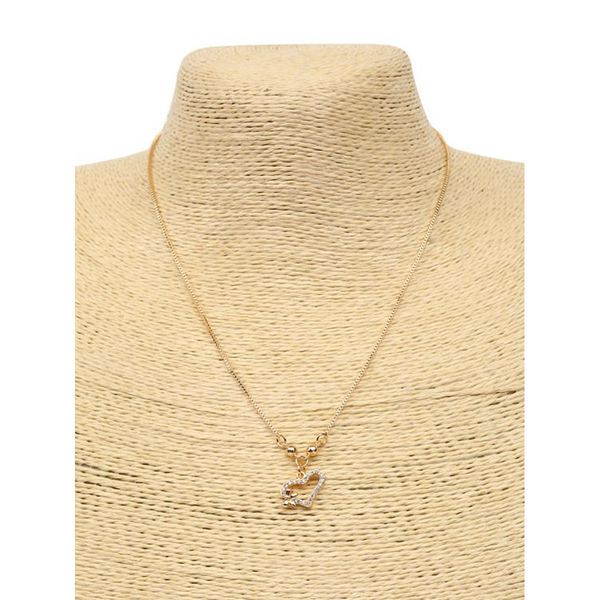 Picture of Fashionable Love Locket Chain  Necklace Daily Use Jewelry for Women