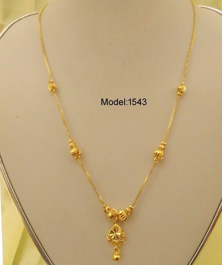 Picture of Fashionable New Model Long Lasting Lightweight Classic Daily Wear Necklace Chain For Girls