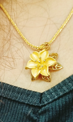 Picture of Sunflower Design Xuping Jewelry Locket For Girls
