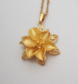 Picture of Sunflower Design Xuping Jewelry Locket For Girls