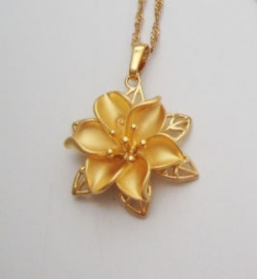 Picture of Sunflower Design Xuping Jewelry Locket For Girls