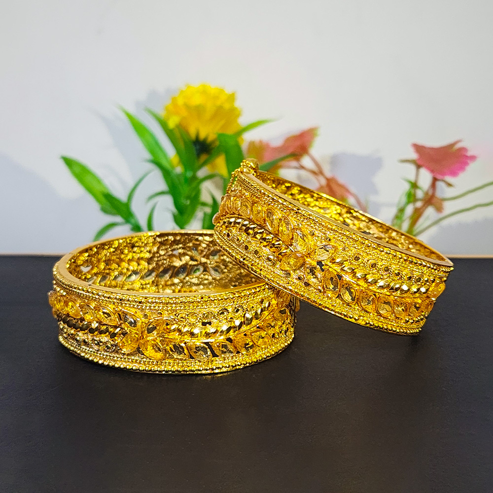 Picture of Dubai Gold Plated Chur / Bracelets For Women Occasion Wedding Party Birthday Celebration