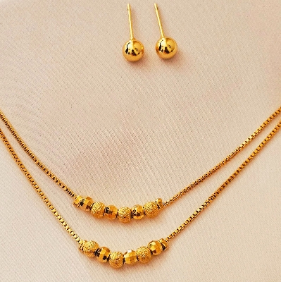 Picture of Attractive Design Premium Quality Smooth Finishing Pendant Necklace & Earring For Women Fashion Jewelry