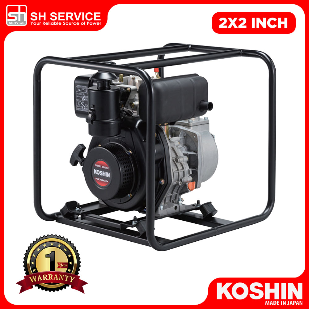 KOSHIN 2″ Diesel Water Pump SEV-50D, Made in Japan