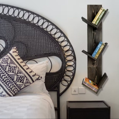 Picture of Karigor BD Wall Book Shelving Wall Mount Book Shelf Bed Side Bookshelf Rack Bookcase