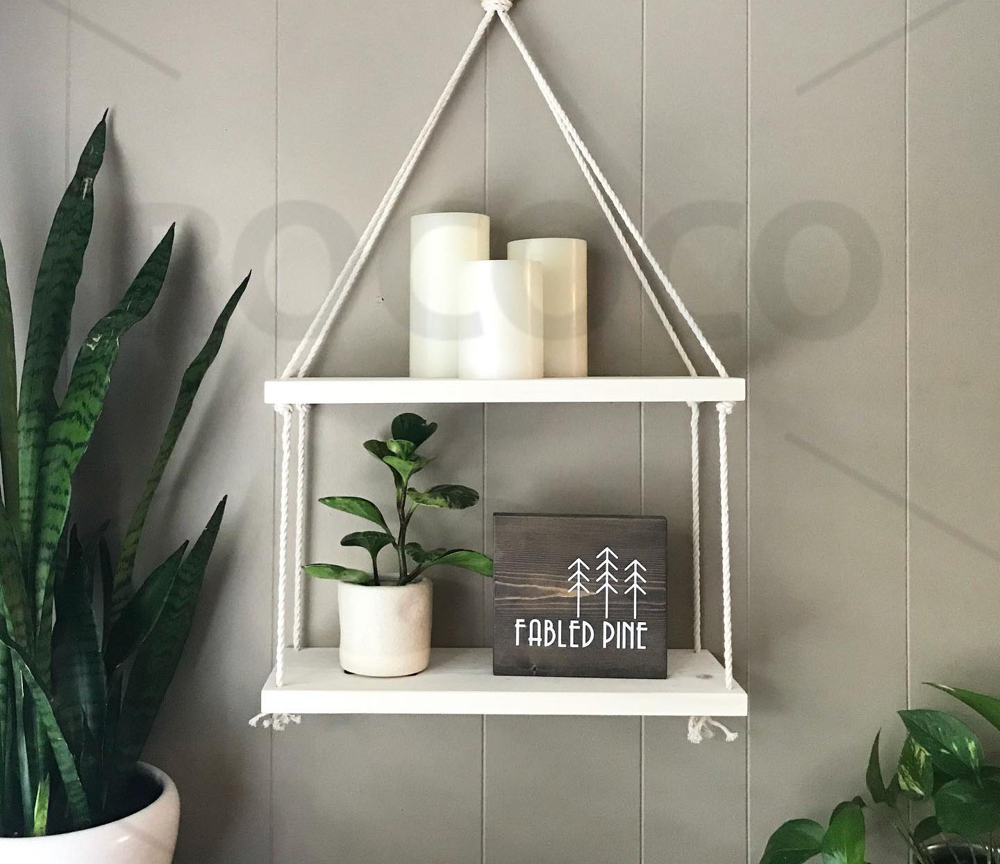 Picture of Karigor BD 2P12X6 Wall hanging Shelf Floating Hook Wall Hanger Home Decore Wall Decoration Items