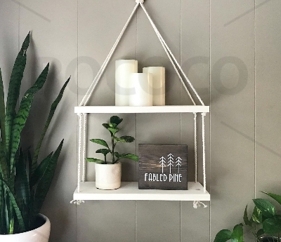 Picture of Karigor BD 2P12X6 Wall hanging Shelf Floating Hook Wall Hanger Home Decore Wall Decoration Items