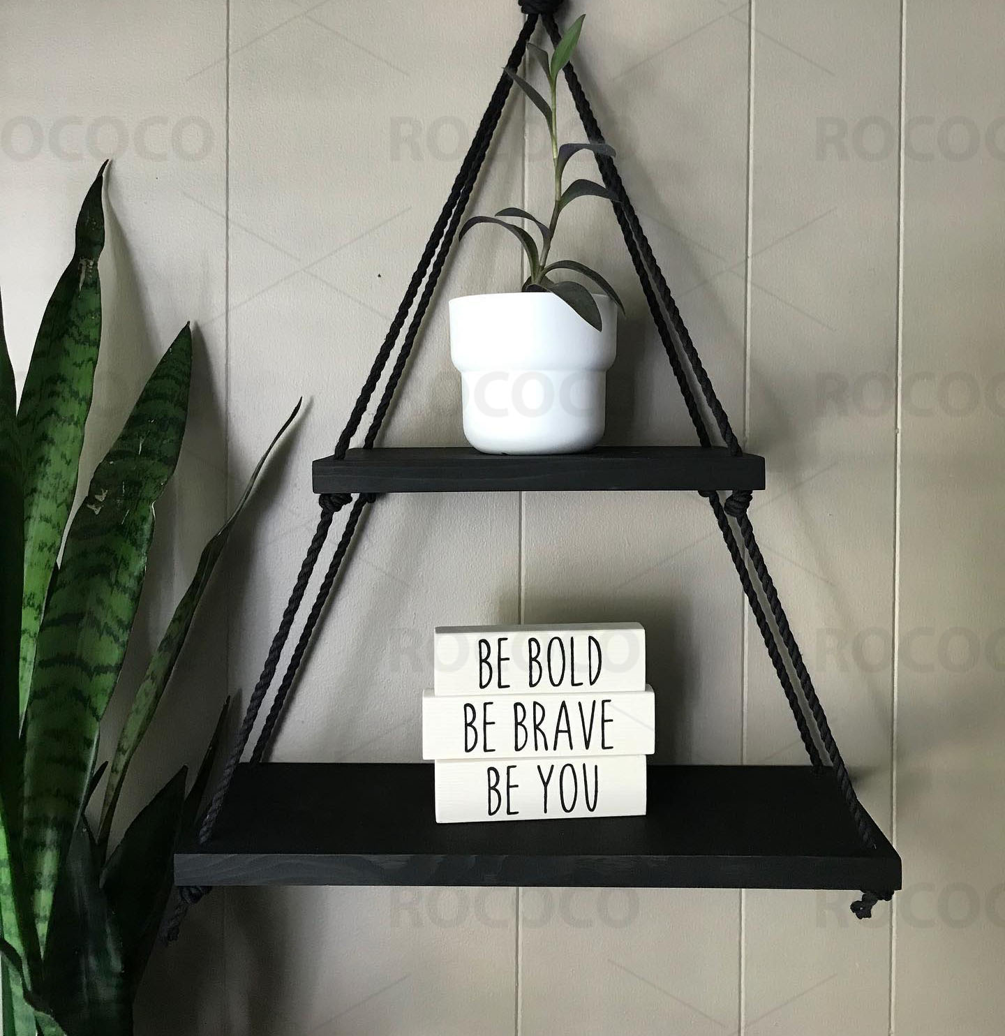 Picture of Karigor BD Wall hanging Shelf Floating Hook Wall Hanger Home Decore Wall Decoration Items 12X6-8X6