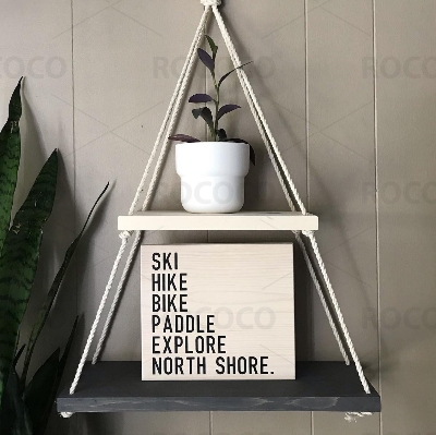 Picture of Karigor BD Wall hanging Shelf Floating Hook Wall Hanger Home Decore Wall Decoration Items 12X6-8X6