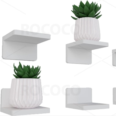 Picture of Karigor BD 3 Pieces Mini Wall hanging Shelf Home Decore Shelves Wall Decoration Items