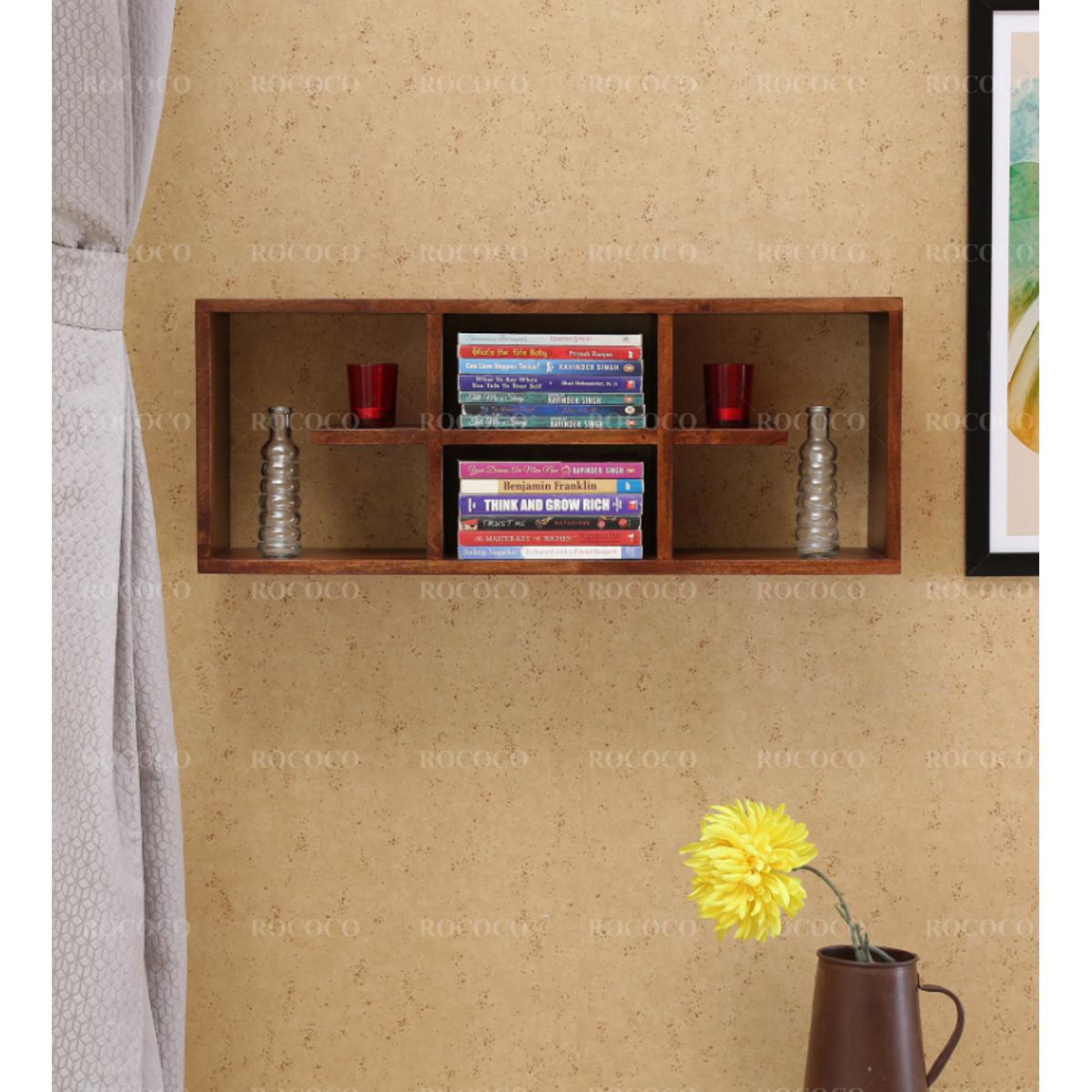 Picture of Karigor BD ROCOCO Classic Wall Book Shelf Showpiece Stand Rack