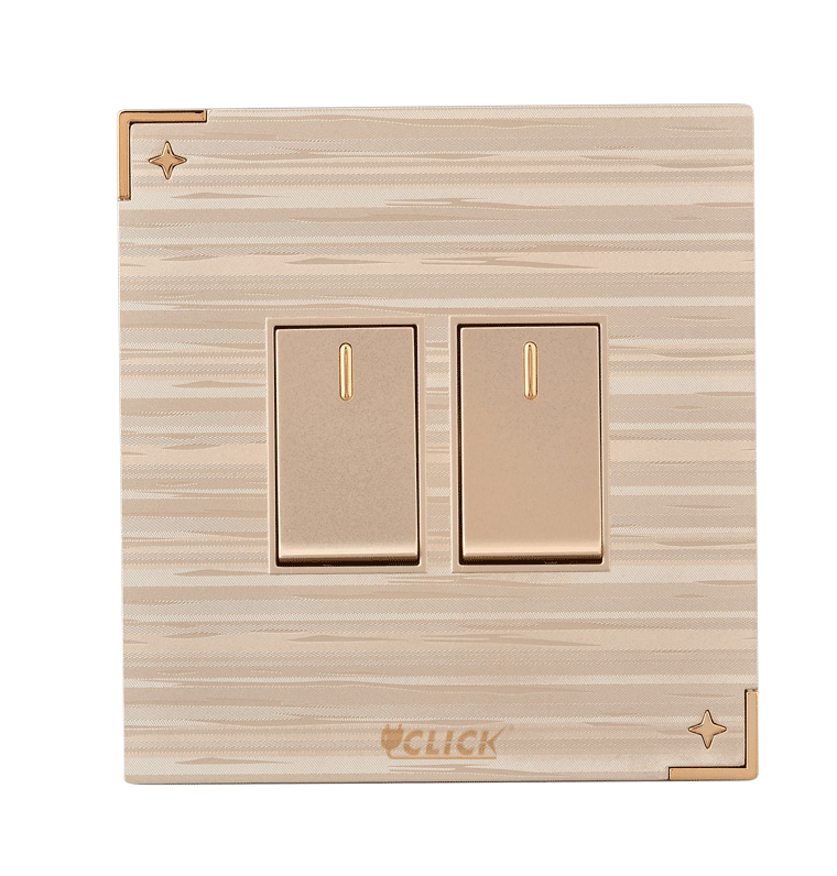 Buy Click Daisy 2 Gang 2 Way Switch, 16A Online at Best Price In Bangladesh