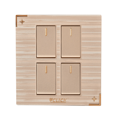 Buy Click Daisy 4 Gang 1 Way Switch, 16A  Online at Best Price In Bangladesh