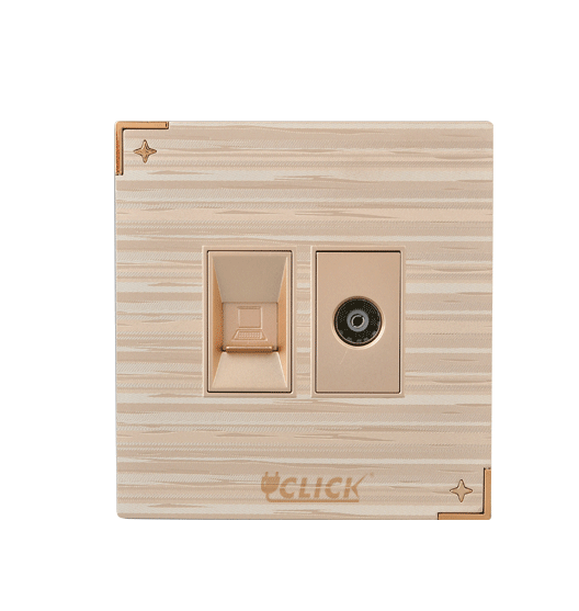 Buy Click Daisy Data+TV Socket Online at Best Price In Bangladesh