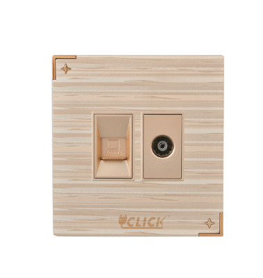 Buy Click Daisy Data+TV Socket Online at Best Price In Bangladesh