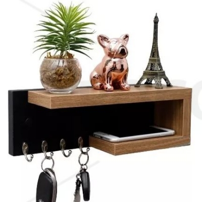 Picture of Karigor BD Wall Mounted Key hanging Holder Shelf Key Chain Hanger Home Decor Shelves Wall Decoration Items