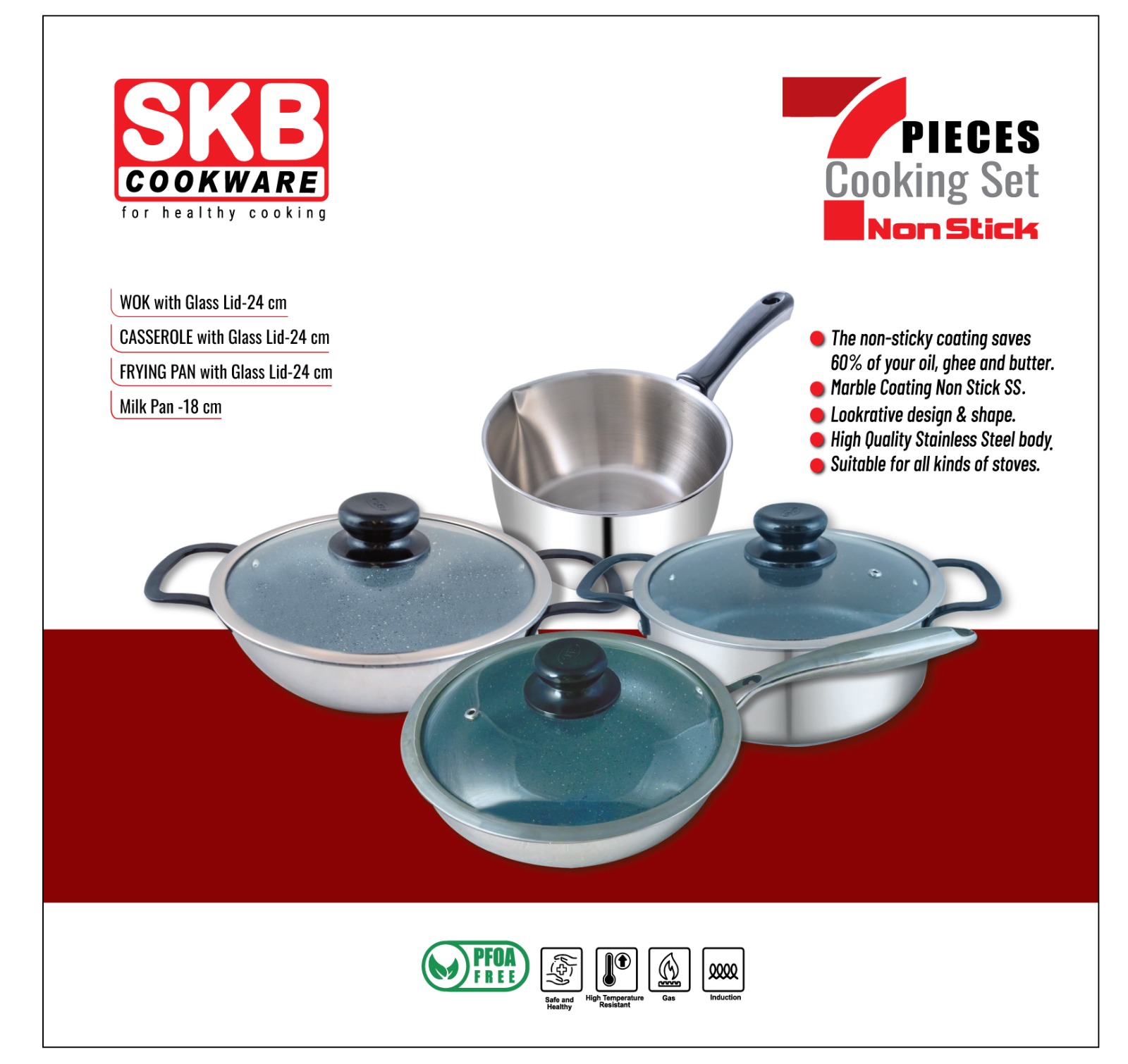 Picture of 7 Pcs Cooking Set  Set