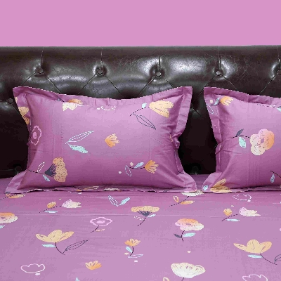 Picture of Pakiza Classical  Twill Cotton Double Size  Bedsheet  With Pillow Covers From Suba international .