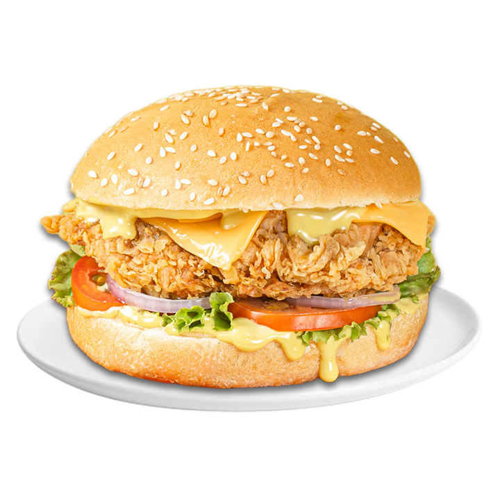 Picture of Spicy Mustard Burger with Cheese