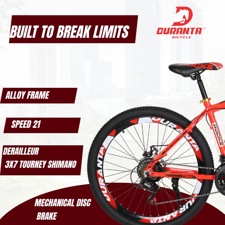 Buy Duranta Alloy 21 Speed Rocks 26" Cycle at Best Price In Bangladesh