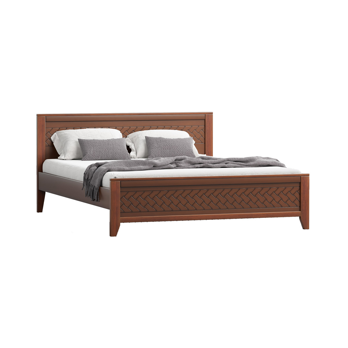 Picture of Regal Wooden Bed SEMI DOUBLE OLIVIA-BDH-345-3-1-20