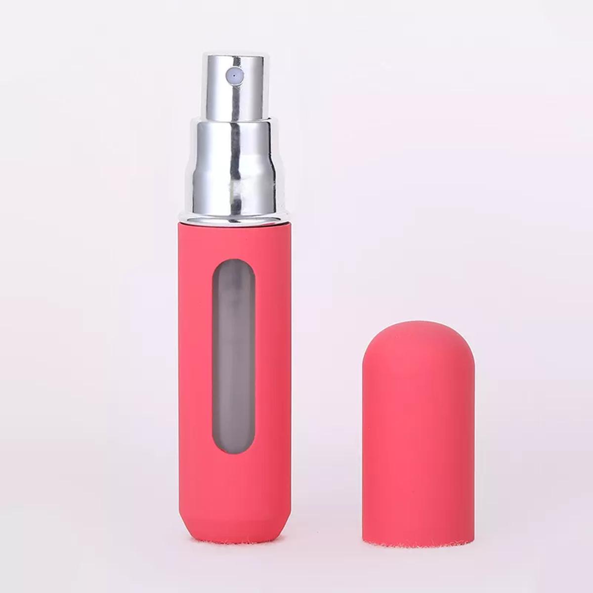 Picture of MUB NEW DESIGN Macaron Color 5ml Refillable Travel Perfume Bottles Mini Empty Perfume Atomizer Bottles With Silver Pump