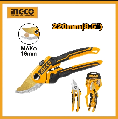 Picture of PRUNING SHEAR - 8.5"/220mm - INDUSTRIAL - INGCO HPS0601