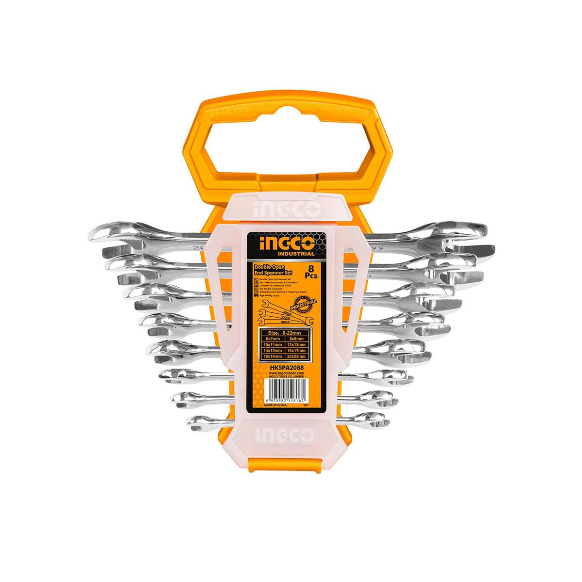 Picture of SPANNER SET (DOUBLE OPEN END) - 8 pcs HKSPA2088