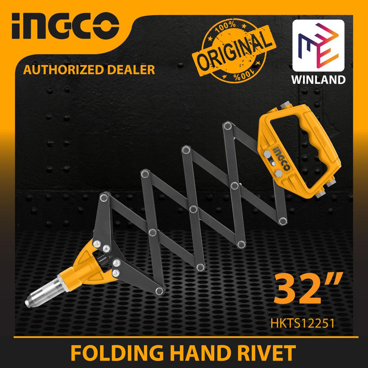 Picture of FOLDING HAND RIVETER 32″ INGCO-HFOR321