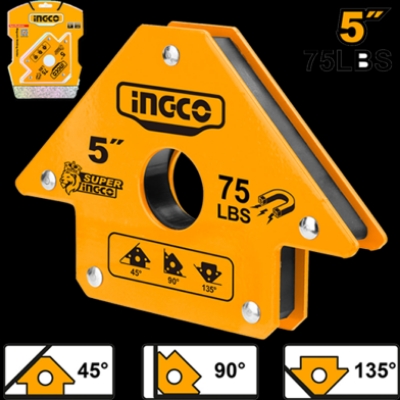 Picture of INGCO 5" inch 75 LBS MAGNETIC WELDING HOLDER
AMWH75051