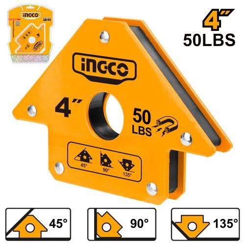 Picture of INGCO 4" inch 50 LBS MAGNETIC WELDING HOLDER
AMWH50041