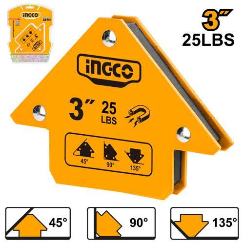 Picture of INGCO 3" Inch 25 LBS MAGNETIC WELDING HOLDER
AMWH25031