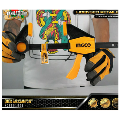 Picture of INGCO QUICK BAR CLAMP 300mm / 12" inch.
HQBC01602