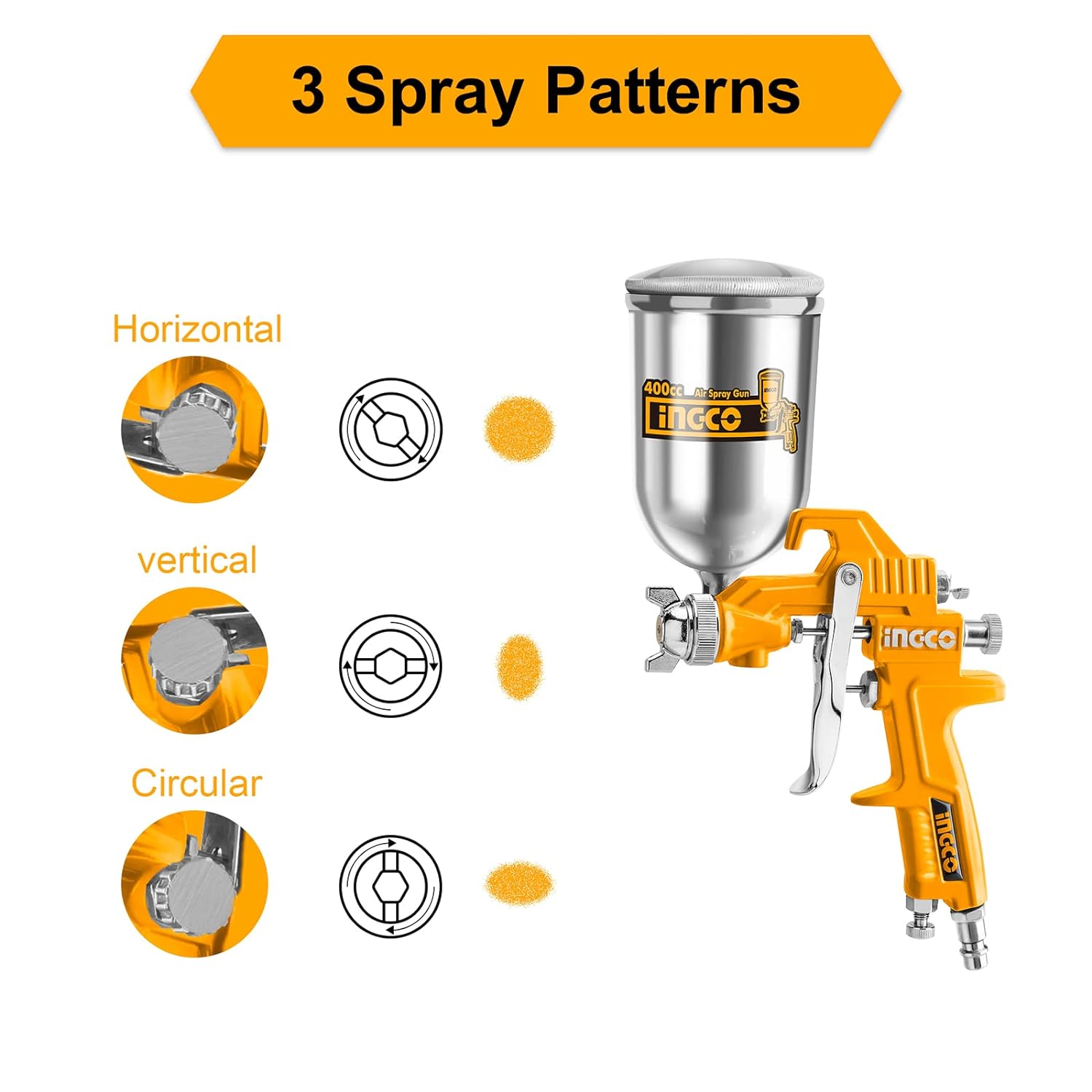 Picture of Ingco AIR SPRAY GUN ASG4042
