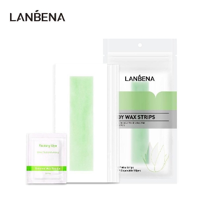 Picture of LANBENA Hair Removal Wax Paper Green - 10 Wax