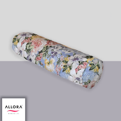 Monsoon Blooms Print Bedsheet- Heather Blue ALLORA BDonline shop bangladeshothoba.com