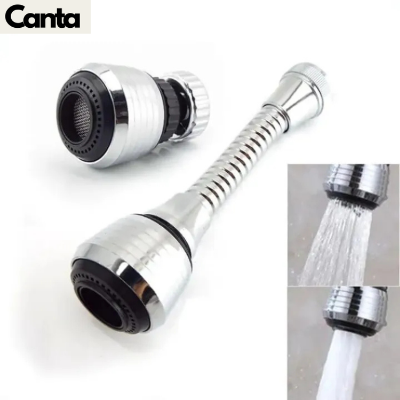Picture of 360 Degree Adjustment Kitchen Faucet Extension Tube Bathroom Extension Water Tap Water Filter Foam Kitchen Faucet Accessories
