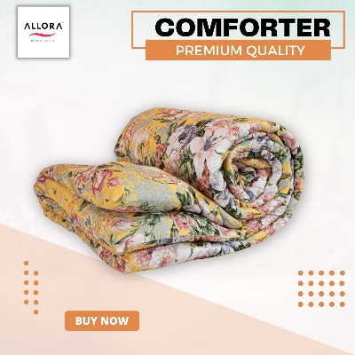 Monsoon Blooms Comforter – Yellow