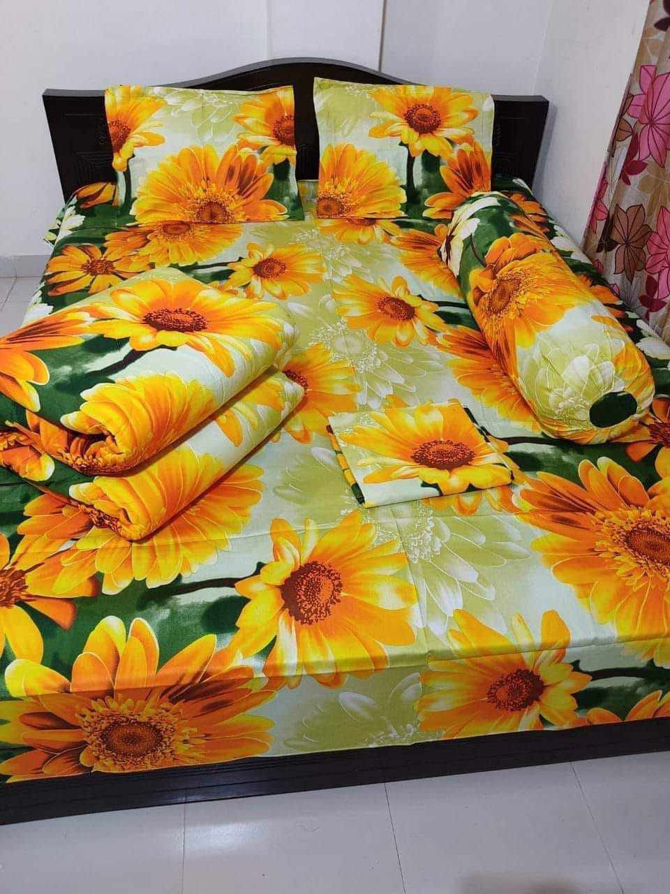 Picture of 7 Pieces Comforter + Bed Sheet Combo Set