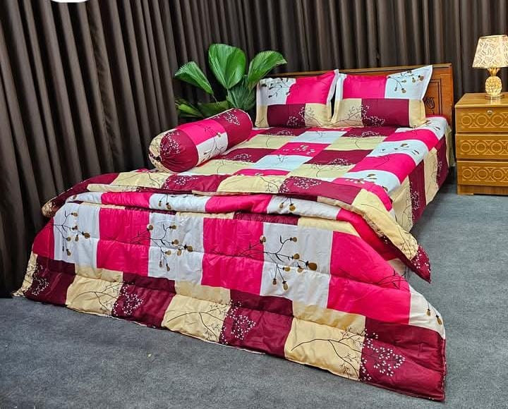Picture of 5 Pieces Comforter + Bed Sheet Combo Set