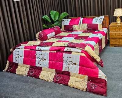 Picture of 5 Pieces Comforter + Bed Sheet Combo Set
