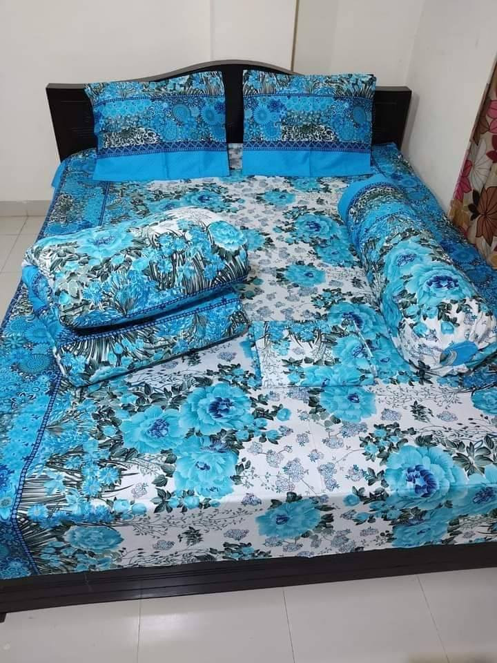 Picture of 5 Pieces Comforter + Bed Sheet Combo Set