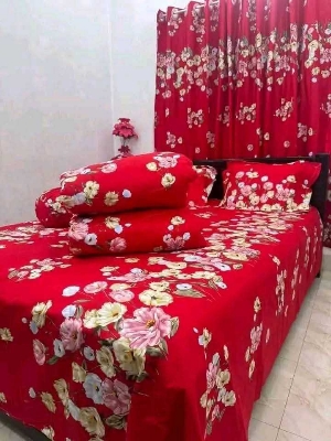 Picture of 7 Pieces Comforter + Bed Sheet Combo Set