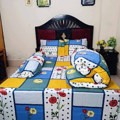 Picture of 5 Pcs Comforter + Bed Sheet Combo Set